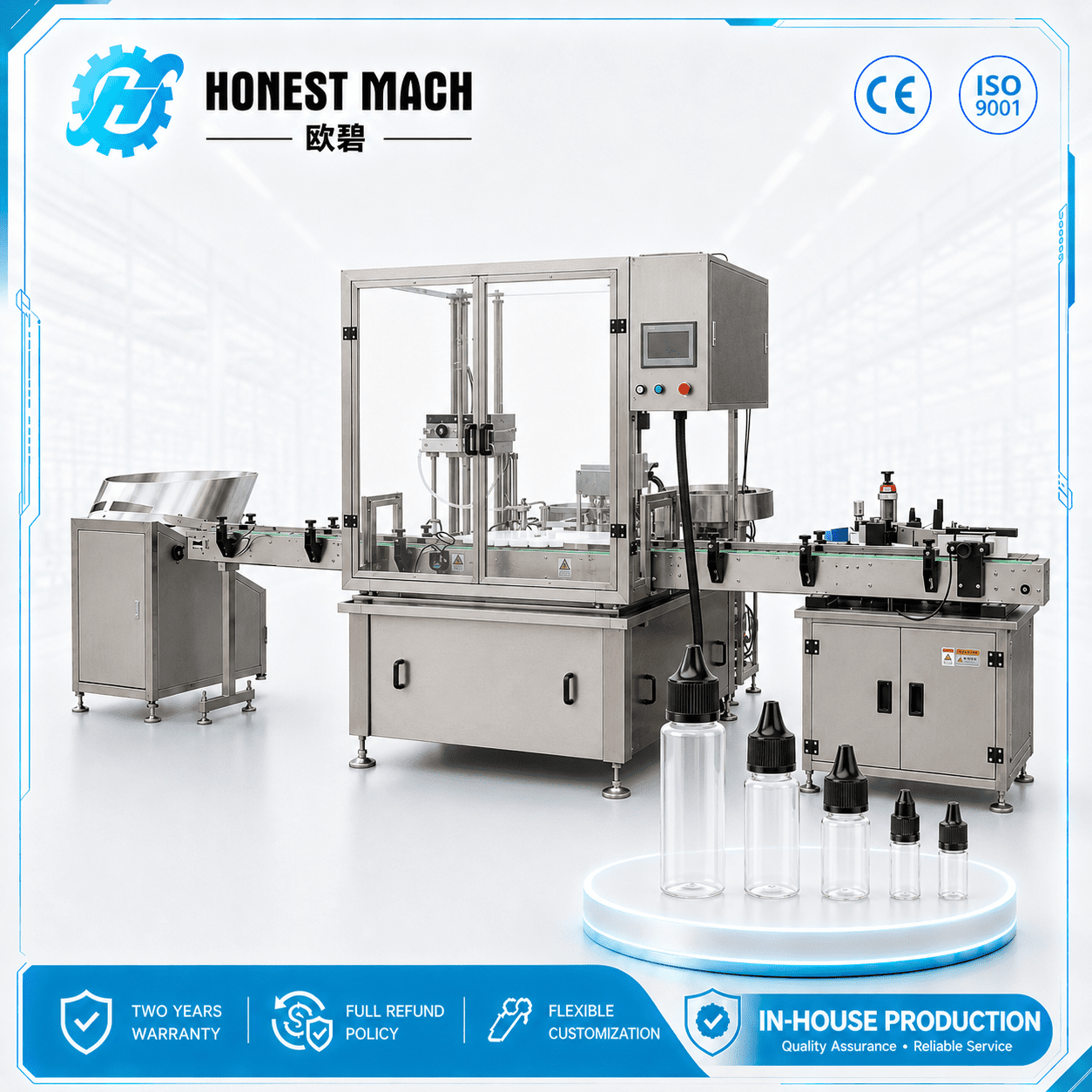 e liquid filling machine